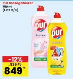 Interspar Pur mosogatószer ajánlat
