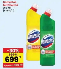Interspar Domestos fertőtlenítő ajánlat