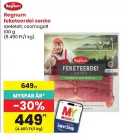 Interspar Regnum feketeerdei sonka ajánlat