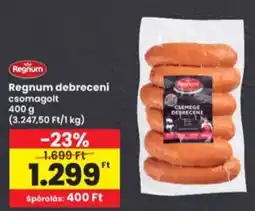 Interspar Regnum debreceni csomagolt ajánlat