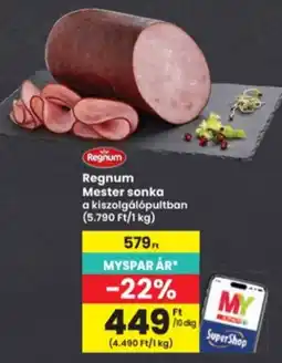 Interspar Regnum mester sonka ajánlat