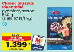 Spar Classic tőkehalfilé ajánlat