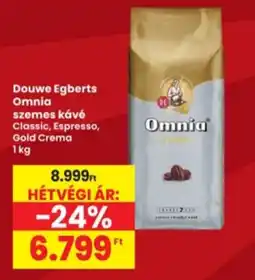 Interspar Douwe Egberts Omnia szemes kávé ajánlat