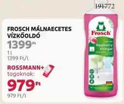 Rossmann Frosch vízkőoldó ajánlat