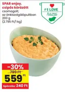 Interspar spar enjoy csípős körözött ajánlat