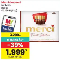 Spar Merci desszert ajánlat