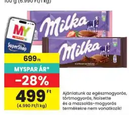 Spar Milka ajánlat