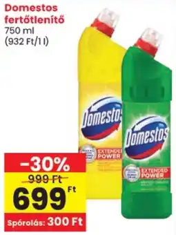 Spar Domestos fertőtlenítő ajánlat