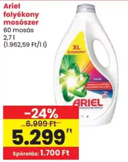 Spar Ariel folyékony mosószer ajánlat