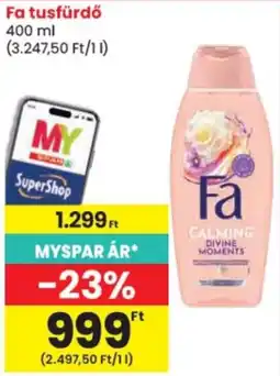 Spar Fa tusfürdő ajánlat