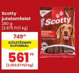 Spar Scotty jutalomfalat ajánlat