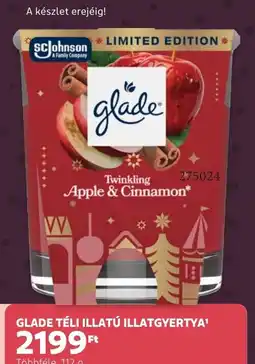 Rossmann glade téli illatú illatgyertya ajánlat