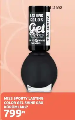 Rossmann miss sporty lasting color gel shine ajánlat