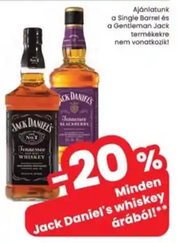 Interspar jack daniel's whiskey ajánlat
