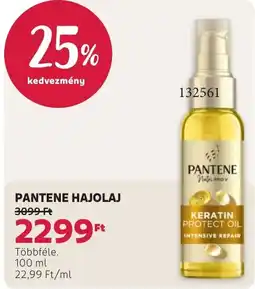 Rossmann Pantene hajolaj ajánlat
