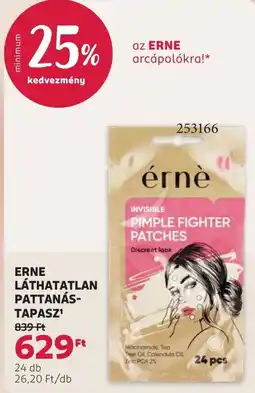 Rossmann Erne láthatatlan pattanás-tapaszt ajánlat