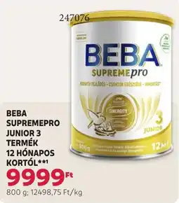Rossmann Beba supremepro junior 3 ajánlat