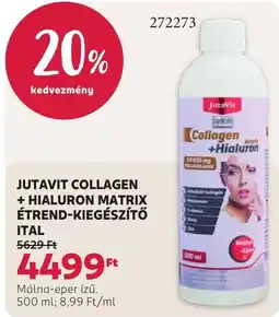 Rossmann Jutavit collagen + hialuron matrix ajánlat