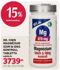 Rossmann Dr. Chen magnézium izom & ideg kontroll tabletta ajánlat