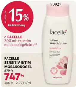 Rossmann Facelle intim mosakodógél ajánlat