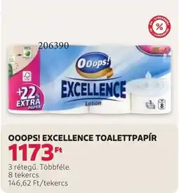 Rossmann Ooops! excellence toalettpapír ajánlat