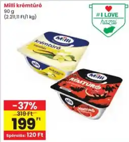 Interspar Milli krémtúró ajánlat
