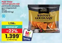 Interspar Ripp-Ropp rántott gouda sajt ajánlat