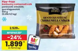 Interspar Ripp-Ropp kentucky csirkemell csík ajánlat