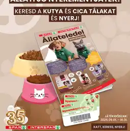 Interspar spar állateledel katalógus ajánlat