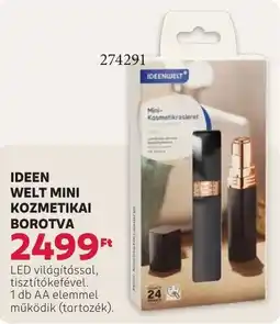 Rossmann Ideen Welt mini kosmetikai borotva ajánlat