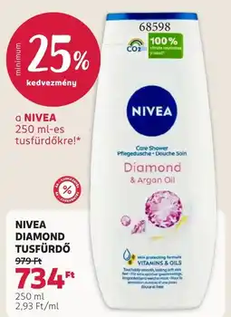 Rossmann Nivea diamond tusfürdő ajánlat