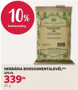 Rossmann Herbária borsosmentalevél ajánlat