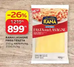 Auchan RANA LASAGNE FRISS TÉSZTA ajánlat