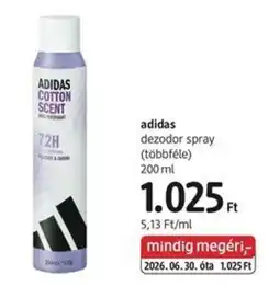 DM adidas deodor spray ajánlat