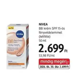 DM Nivea bb krém ajánlat