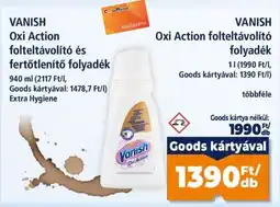 Goods Market Vanish oxi action folteltavolito es fertotlenito folyadek ajánlat