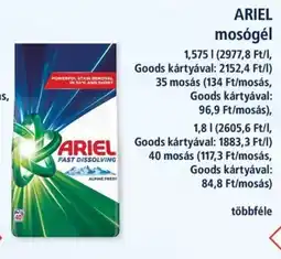 Goods Market ariel mosógél ajánlat