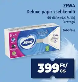 Goods Market Zewa deluxe papír zsebkendő ajánlat