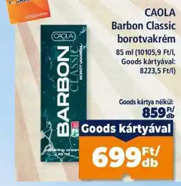 Goods Market Caola barbon classic borotvakrem ajánlat