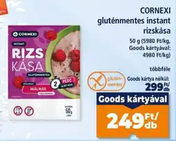 Goods Market Cornexi gluténmentes instant rizskása ajánlat