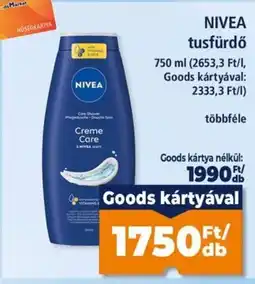 Goods Market Nivea tusfürdő ajánlat