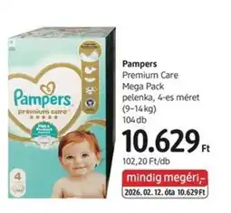 DM Pampers premium care ajánlat