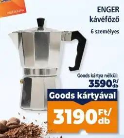 Goods Market Enger kávéfőző ajánlat