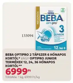 Rossmann BEBA OPTIPRO 2 TÁPSZER 6 HÓNAPOS KORTÓL ajánlat