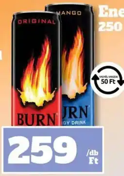 Vil-For Burn igy drink ajánlat