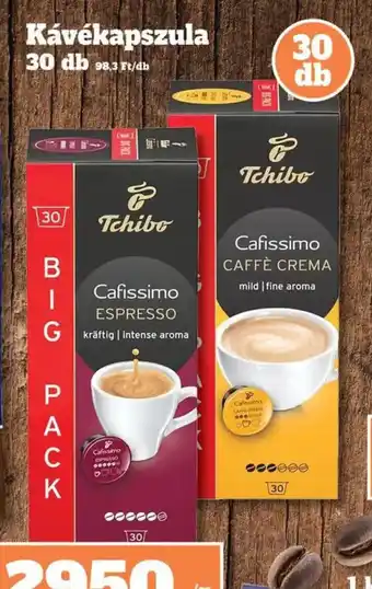 Vil-For Tchibo kávékapszula ajánlat