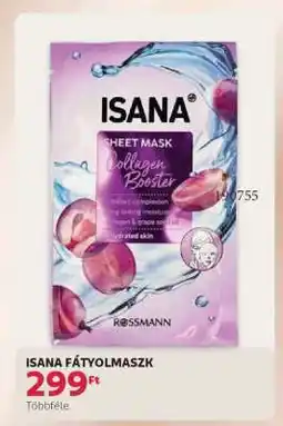 Rossmann ISANA FÁTYOLMASZK ajánlat