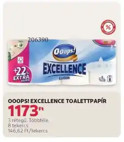 Rossmann Ooops! Excellence Toalettpapír ajánlat