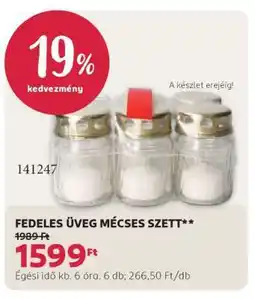 Rossmann FEDELES ÜVEG MÉCSES SZETT ajánlat