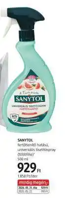 DM SANYTOL ajánlat